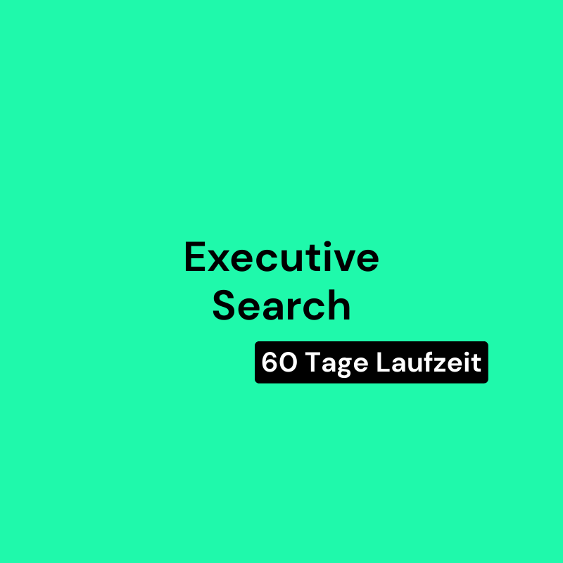 Anfrage Executive Search / Direktvermittlung